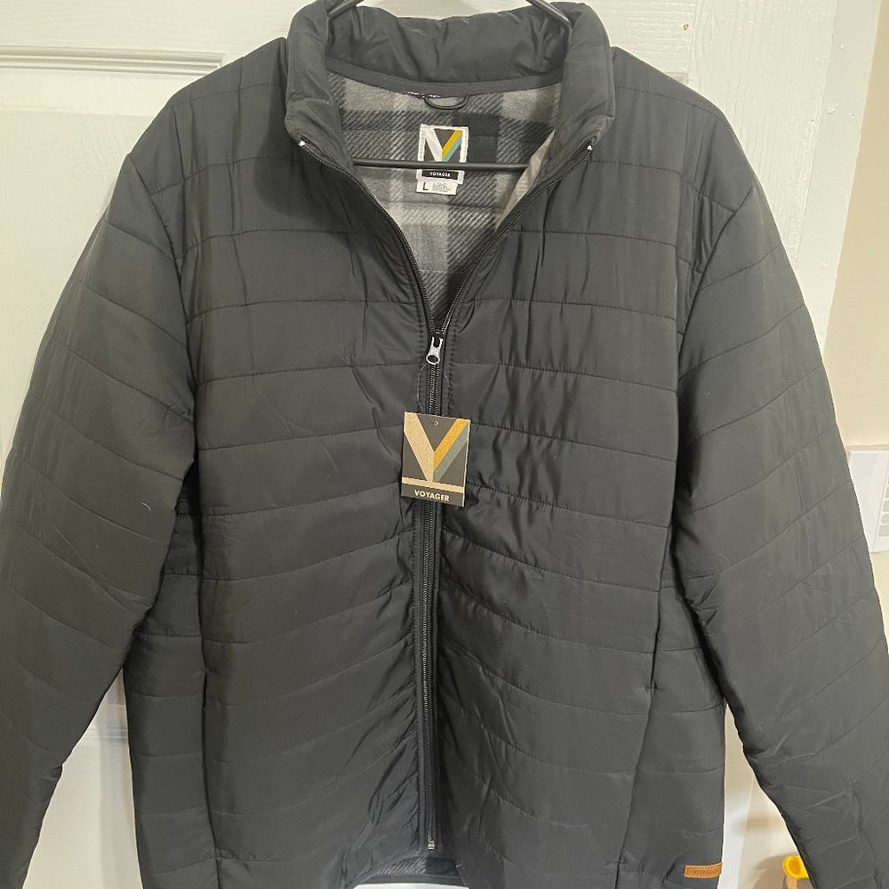 Voyager Black Puffer Jacket